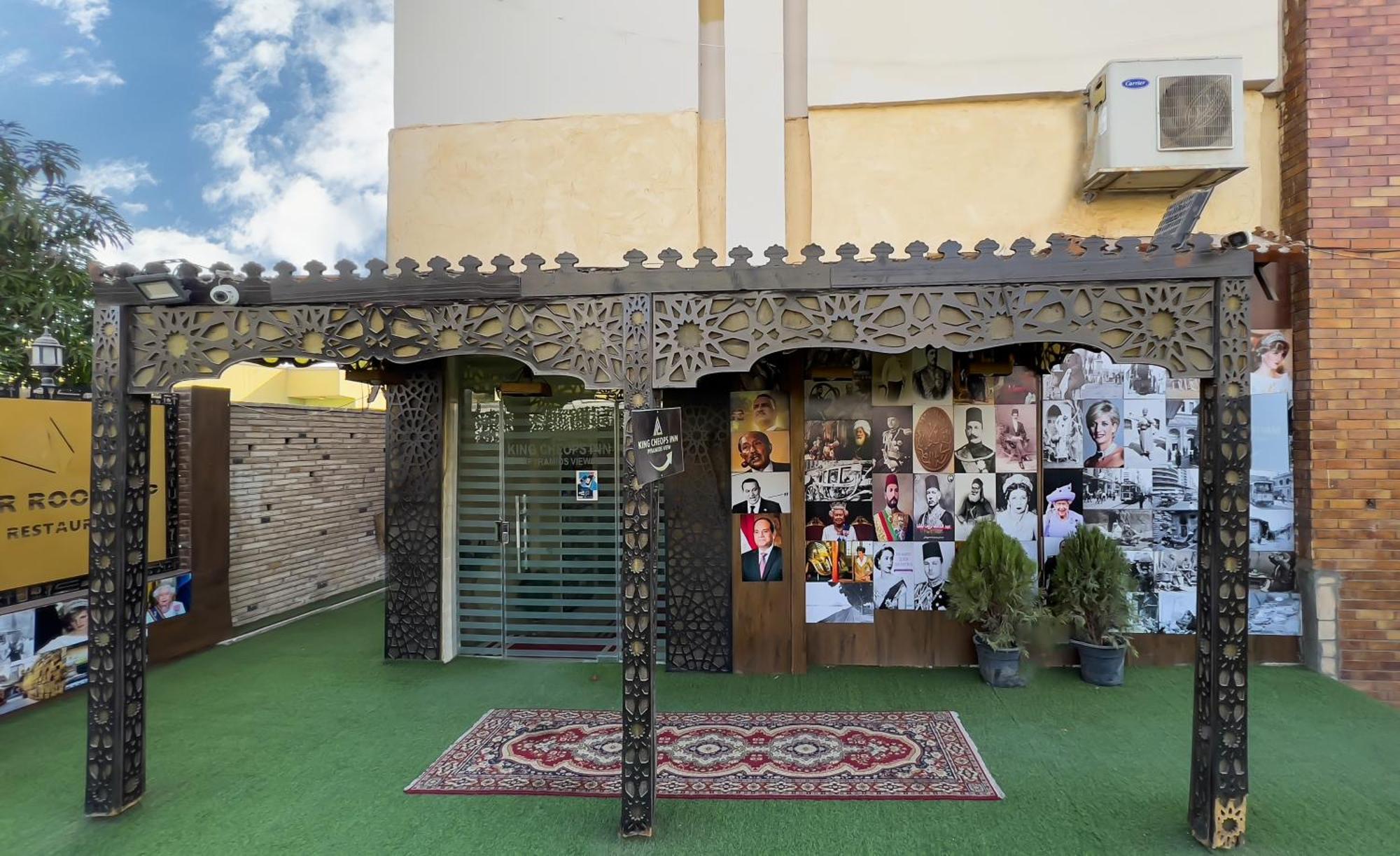 Master Pyramids Hotel Al Kawm al Akhdar Exteriör bild